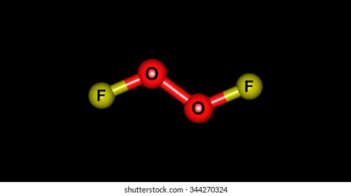 Dioxygen Difluoride Fluorine Peroxide Compound Fluorine Stock ...
