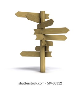 Direction Sign Stock Illustration 59488312 | Shutterstock