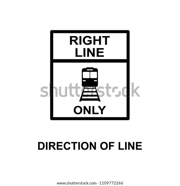 direction of\
train line icon. Element of railway signs for mobile concept and\
web apps. Detailed direction of train line icon can be used for web\
and mobile. Premium icon on white\
background