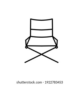 Director Chair Icon Logo Template Stock Illustration 1922783453