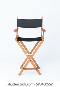 Director's Chair 3d Rendering