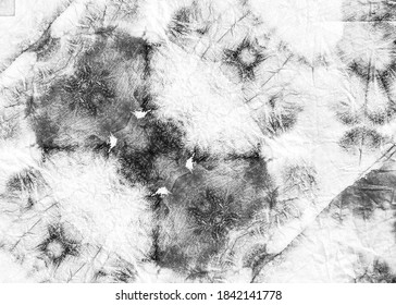 Dirty Art Background. Grayscale Background. Faded Vintage Paint Spots. Black And White Shades. Grungy Color Background. Black-and-white Background. Vintage Tie Dye Design.