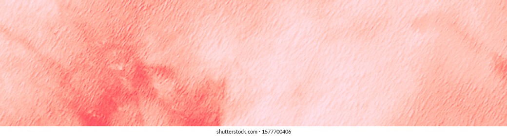 Dirty Art Texture. Coral, Pink Watercolor Background. Dyed Fashion Fabric. Dirty Art Wallpaper. Damage Painted Poster. Tie Dye Boho. Vintage Watercolor Texture. - Shutterstock ID 1577700406