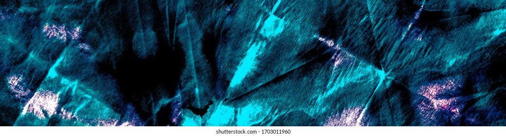 Dirty Folk Pattern. Psychedelic Psychedelic Patterns. Indigo Textured Dirty Prints. Graffiti Art Street. Blue Acrylic. Background Grafiti.