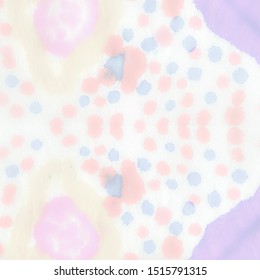 Dirty Modern Artwork. Tender Watercolor Painting. Pastel Acrylic Artwork. Batik Brush Banner. Light Tie Dye Shibori Pattern. Soft color Watercolor Wallpaper. Crumpled Dyed Textile. - Shutterstock ID 1515791315