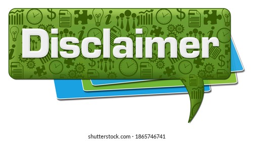 696 Disclaimer concept Stock Illustrations, Images & Vectors | Shutterstock