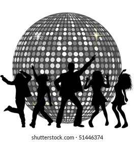 9,296 Party disco ball people Images, Stock Photos & Vectors | Shutterstock