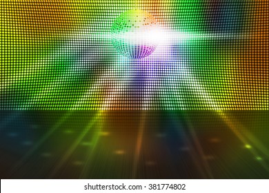 Disco Party Background