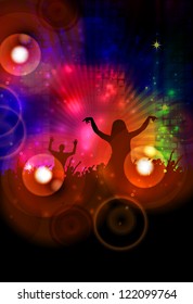 Discotheque illustration