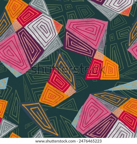 Discover seamless geometry patterns for every project. Perfect for backgrounds, textiles, and more.