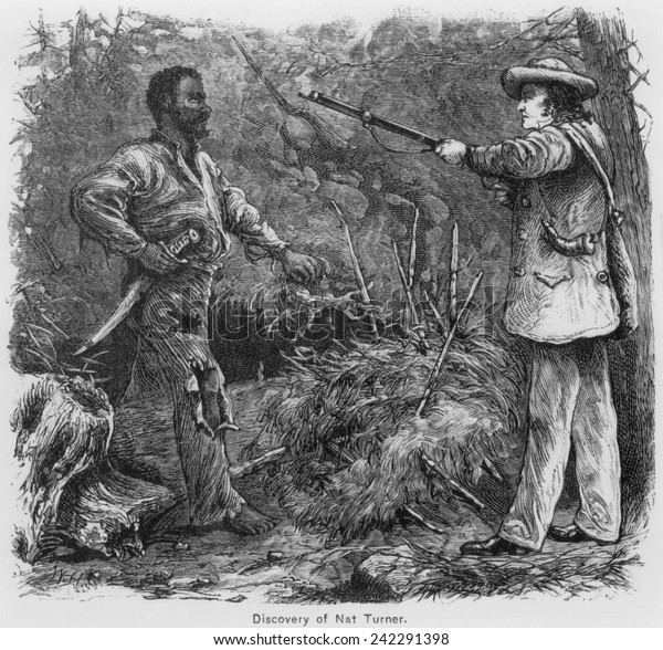 Discovery Nat Turner 18001831 By Benjamin Stock Illustration 242291398 ...