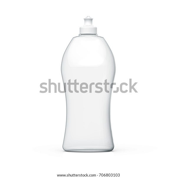 Download Dishwashing Bottle Mockup 3d Rendering Kitchenware Stock Illustration 706803103