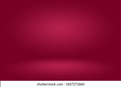 Display Products Hot Pink Color Gradient Spotlight Room Texture Background. Studio Backdrop Light Room Wall Red Magenta And Empty Space.  Electric Magenta Color Of The Year 2021 Code 001-35-31