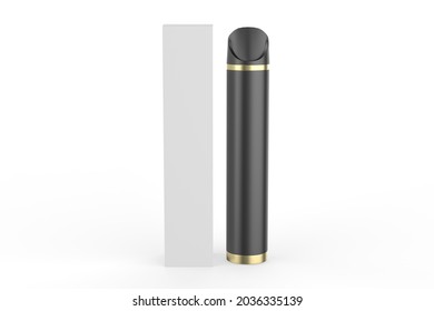 Disposable Vape Pen Pop I Vape Electronic E Cigarette Isolated On White Background. 3d Illustration