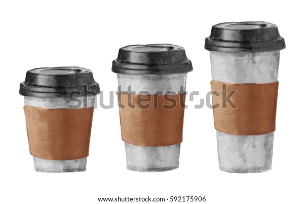 small paper coffee cups