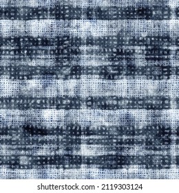 Distressed Chambray Textured Striped Pattern