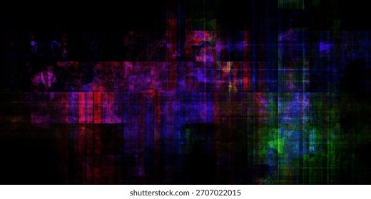 Distressed Tech Abstract Background For Creative Digital Content