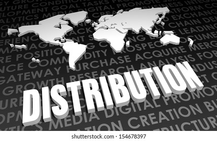 Distribution Industry Global Standard On 3D Map