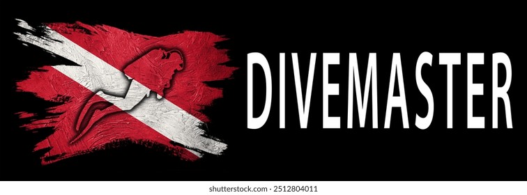 Divemaster, Diver Down Flag, Scuba flag, Scuba Diving