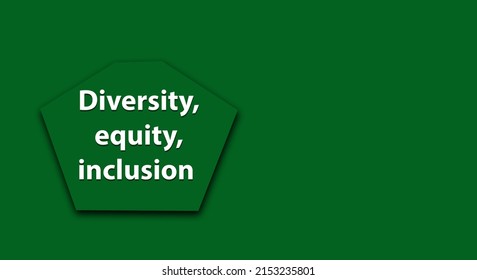 Diversity Equity Inclusion Word Written On Stock Illustration ...