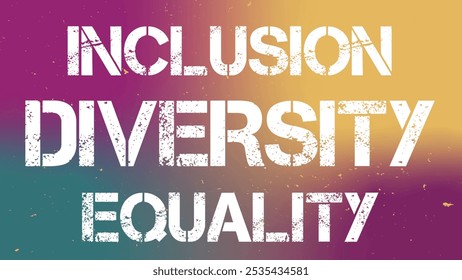 Diversity, inclusion and equality concept graphic web banner design illustration  - Powered by Shutterstock