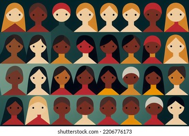 Diversity And Inclusion Equity Workplace Intersectionality Equity Equality People Of Different Races Clipart Clip Art 3d Illustration 