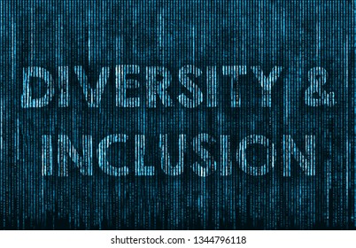 Diversity Inclusion Matrix Background Illustration Stock Illustration ...