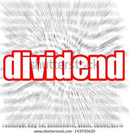 Dividend