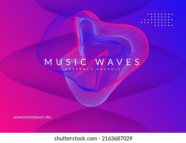 Dj flyer. Dynamic fluid shape and line. Minimal show magazine template. Neon dj flyer. Electro dance music. Electronic sound event. Club fest poster. Techno trance party. - Powered by Shutterstock