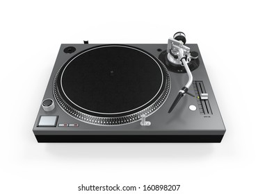 DJ Turntable Isolated