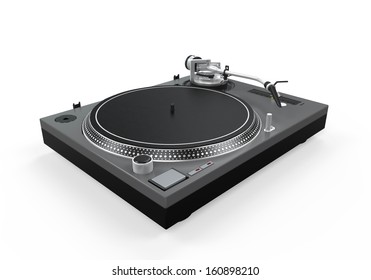 DJ Turntable Isolated