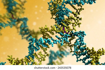 DNA close-up, DNA Molecule Model, DNA Strands, DNA animation 
