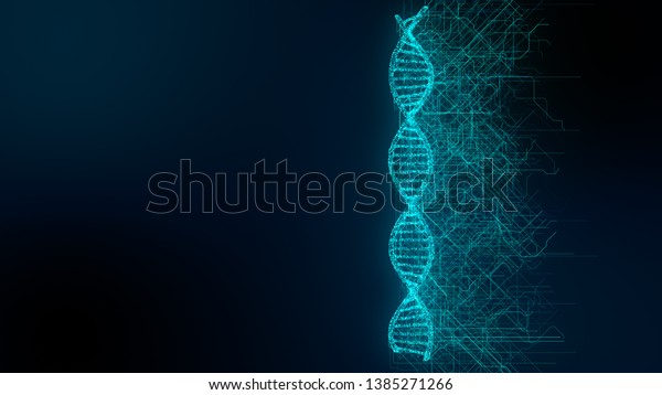 Dna Double Helix Graphic Illustration Pharmaceutical Stock Illustration ...