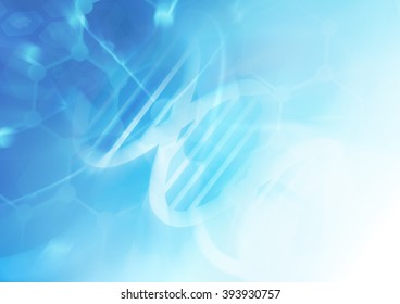 DNA molecule structure background. 