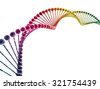 dna isolated 3d