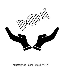 Dna String Chain Illustration On White Stock Illustration 2008298471 ...