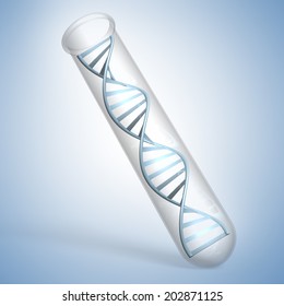 DNA Testing And Gene Research Concept