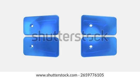 dns 3D icon on isolate white background