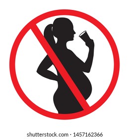 Ne pas boire d'alcool pendant le signe de grossesse