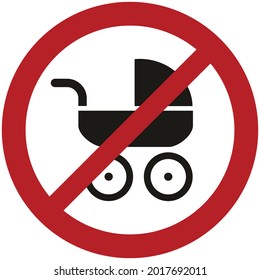 Do Not Enter Baby Trolley