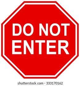  Do Not Enter Sign Images Stock Photos Vectors 