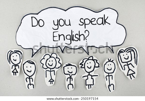 Do You Speak English のイラスト素材