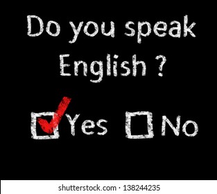 Do You Speak English Hd Stock Images Shutterstock