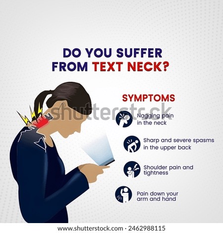 Do you suffer
from Text Neck? 