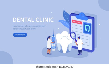 
Doctor Dentist and Nurse works Together in Dental Clinic. Medical Staff  at Stomatology Center Check up Patient's Teeth. Dentistry Examination Concept. Flat Isometric Illustration.
 - Powered by Shutterstock