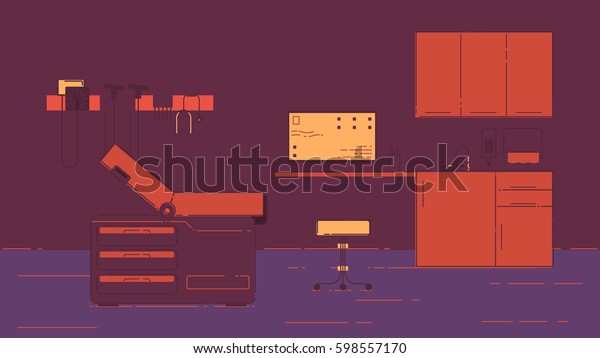 Doctor S Office Illustration Stock Illustration 598557170 | Shutterstock