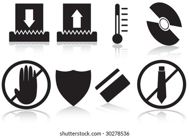 Document Shredding Icons