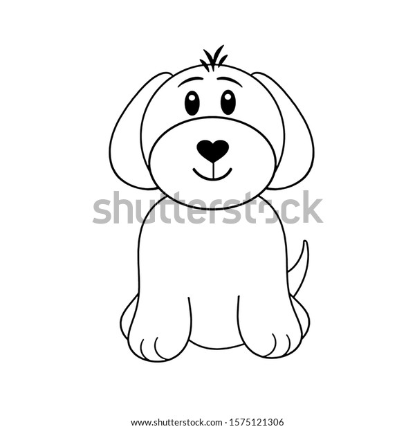 Dog Companion Friend Stock Illustration 1575121306 