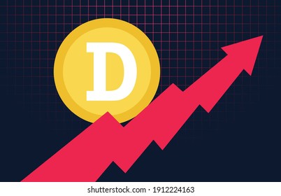 Dogecoin Cryptocurrency Rises To All Time High.