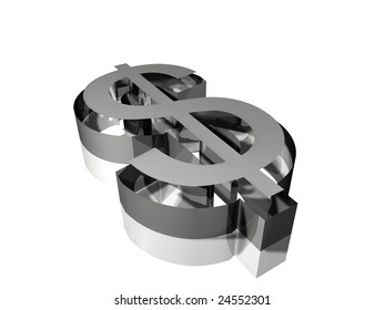 Dollar Render Stock Illustration 24552301